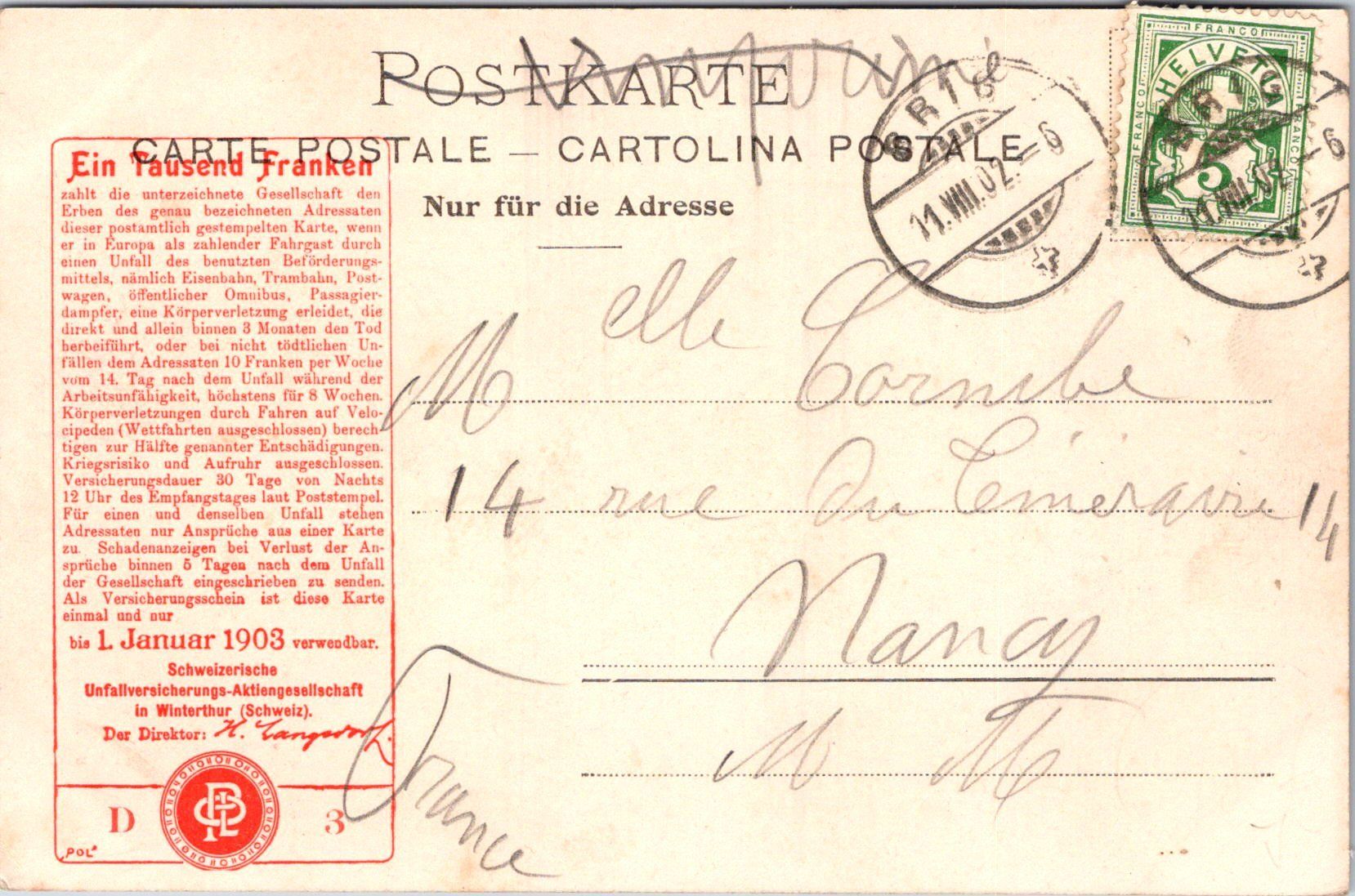 Cartes postales: AK, Simplon, Postkutsche, Kt Uri – D'occasion à Solothurn par insolothurn 1