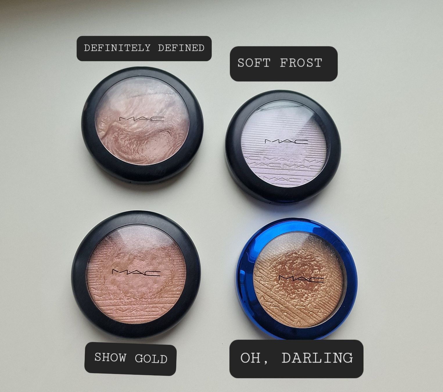 Mac Cosmetics Make-up: MAC Lidschatten Palette 4er Set – Usato da Zürich venduto da fairplayer_zurich