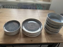 6 piatti fondi 6 piccoli 6 grandi