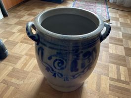 SCHMALZHAFEN 20 LITER GUT ERHALTEN UND SELTENE GRÖSSE.