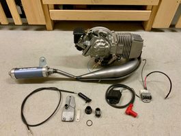 Malossi Rennmotor Piaggio Ciao / SI etc. Fabrikneu