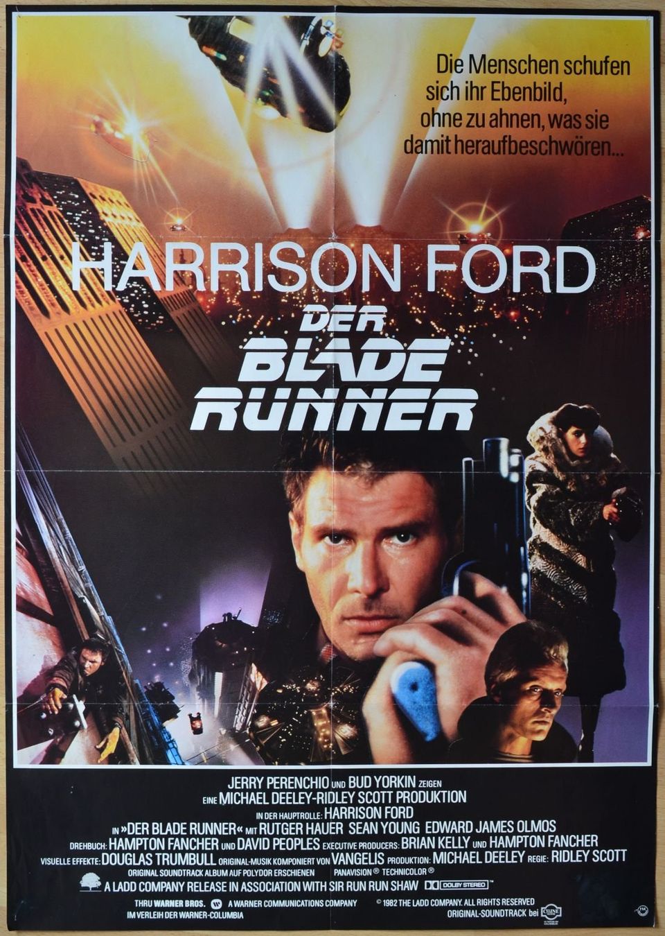 Poster & Bilder: Blade Runner - Harrison Ford – Gebraucht aus Schliern b. Köniz von Creature1