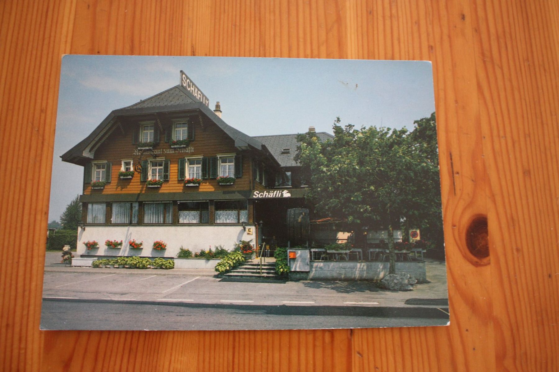 Cartoline postali: Landgasthof Schäfli – Usato da Altstätten SG venduto da sulim