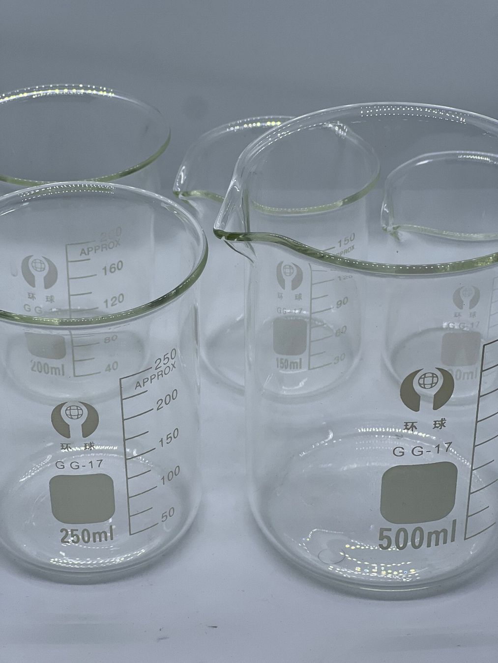 Bicchieri: Laborglas Set Bechergläser 5St – Nuovo e nell'imballaggio originale da schellenberg venduto da freefostore 1