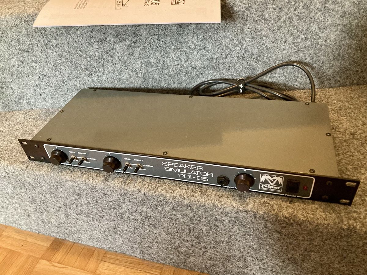 Strumenti musicali: Palmer PDI05 Stereo Speaker Simulator – Usato da Glattfelden venduto da Pedals