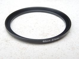 Stepup Ring Adapter 62mm auf 67mm