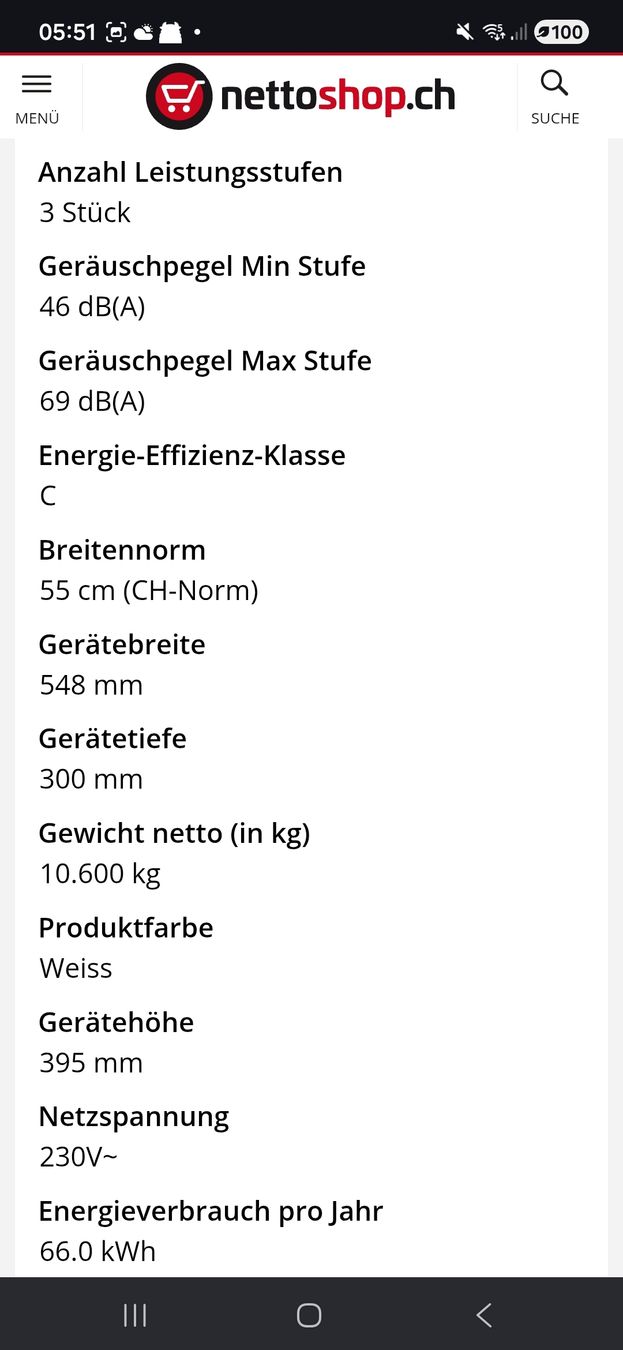 Electrolux Elettrodomestici da cucina: Electrolux Dampfabzug Abluft/Umluft – Nuovo (secondo la descrizione) da Selzach venduto da melaniepauli 3