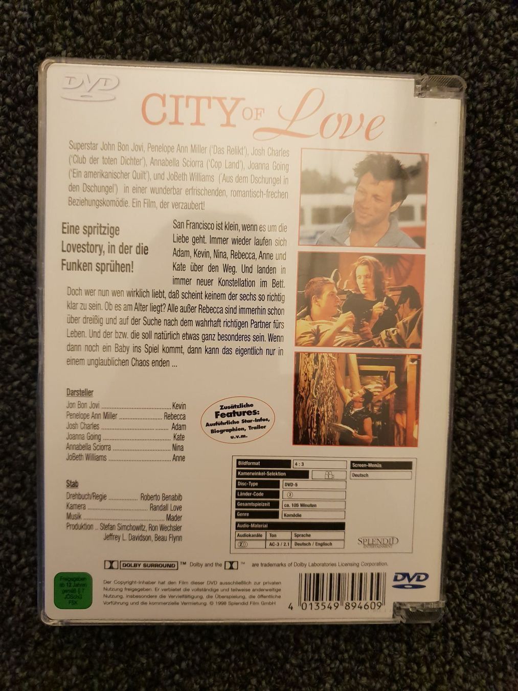 Alle DVDs: CITY OF LOVE – Gebraucht aus Ruswil von M71 1