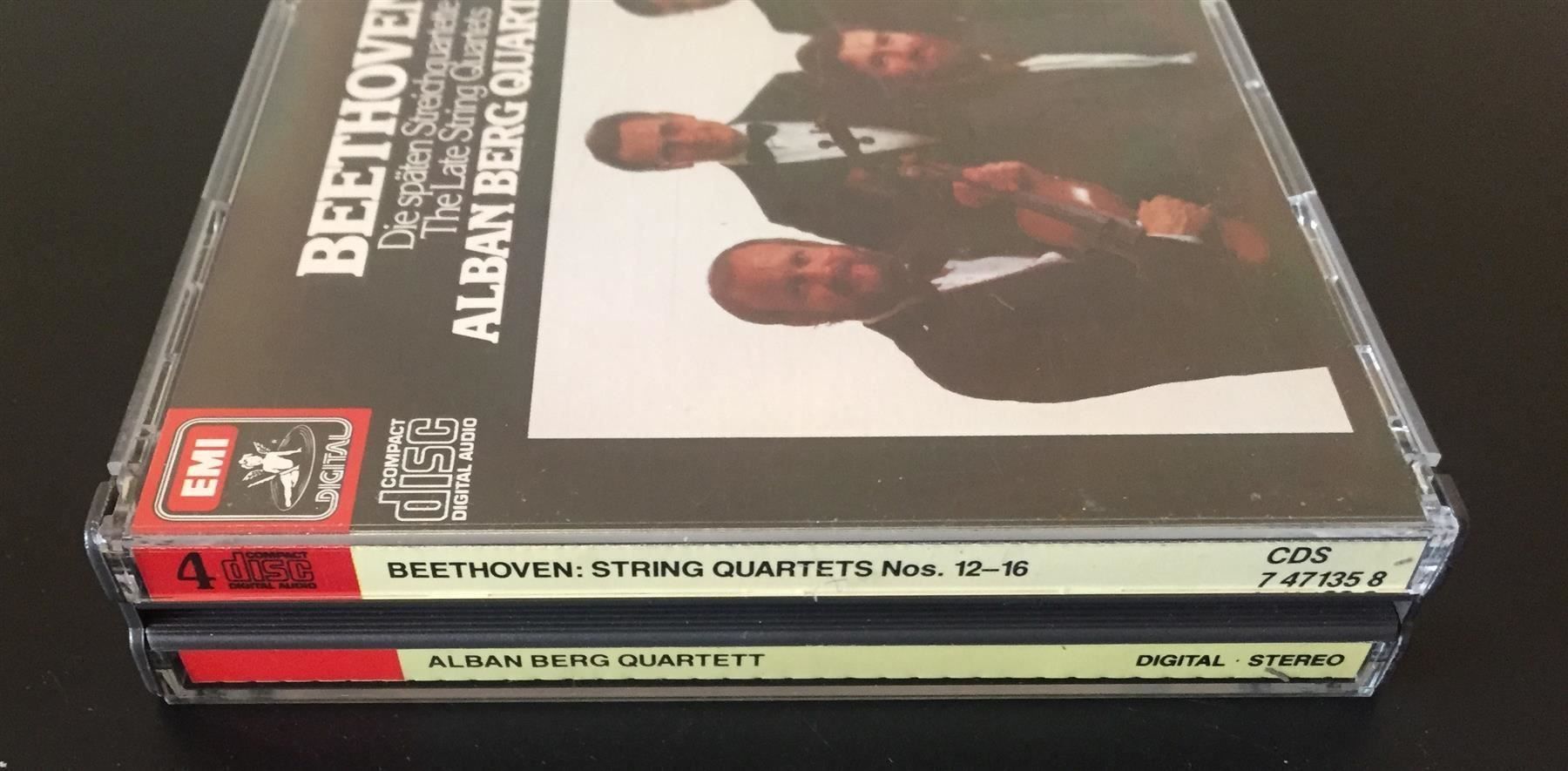 CD: Beethoven Alban Berg Late String Quartets 4CD Boxset N.Mint – Usato da Genève venduto da Cockattoo 3