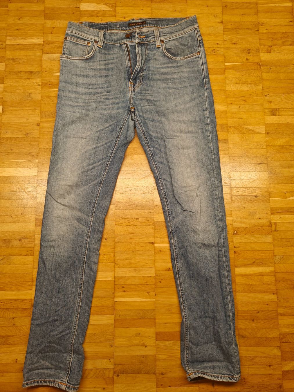 Nudie Jeans: Nudie Jeans, Grösse 32/32, hellblau, Lean Dean – Usato da Zürich venduto da Rennmaus33