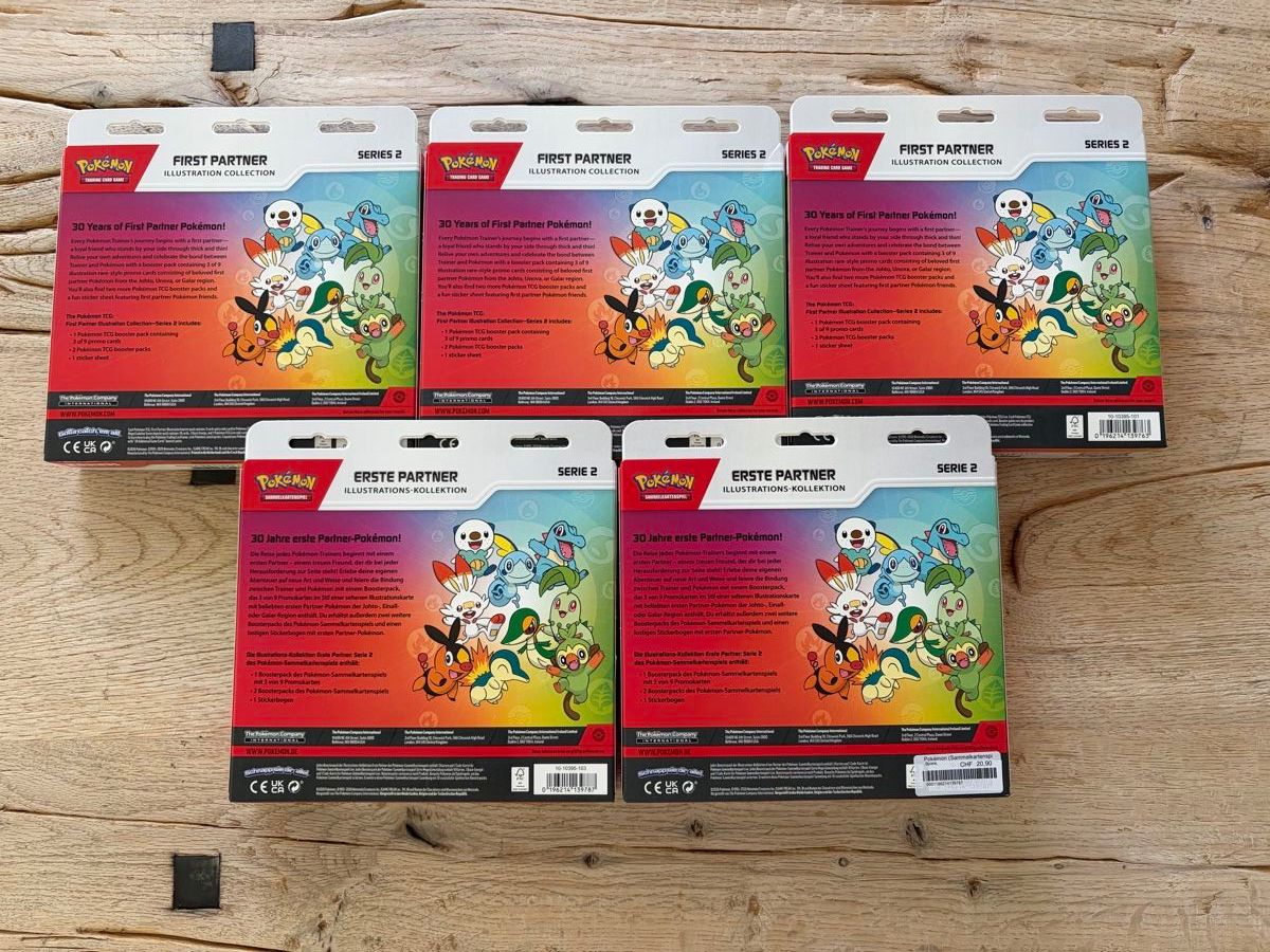 Pokémon Cartes à collectionner: First Partner Illustration Collection Series 2 – Neuf avec emballage d'origine à Hettlingen par SanCor7206 1