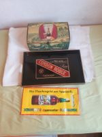 Champagne Box Heidsieck&Co Monopole+Werbetablett+Appenzeller