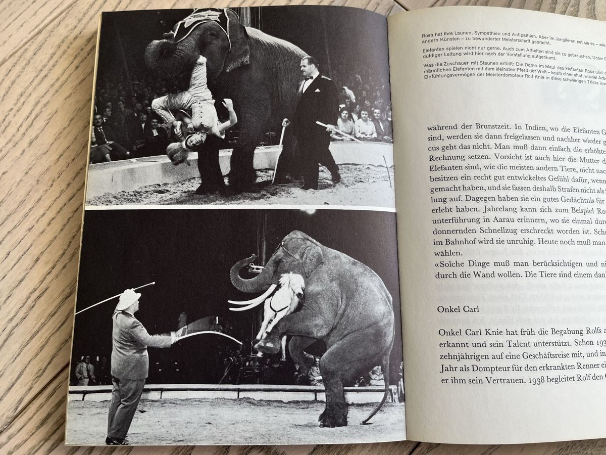 Bücher: Knie - Geschichte einer Zirkus- Dynastie – Gebraucht aus Romanshorn von Apfelschuss 4