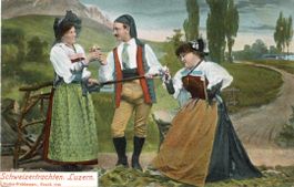 Luzern  LU  -   Schweizer-Trachten  /  costumes   um 1 9 0 5