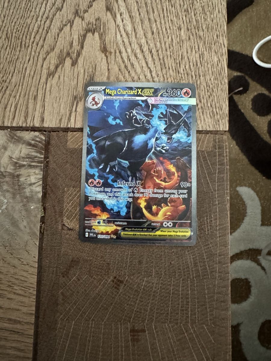 Karten: Pokémon Karte Mega Charizard X EX 125/109 – Neu (gemäss Beschreibung) aus Kappel SO von jol_5z7j 1