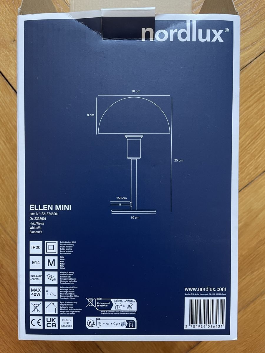 Lampes: Nordlux Ellen Mini Tischleuchte – Neuf (Voir description) à Basel par norageiger 1