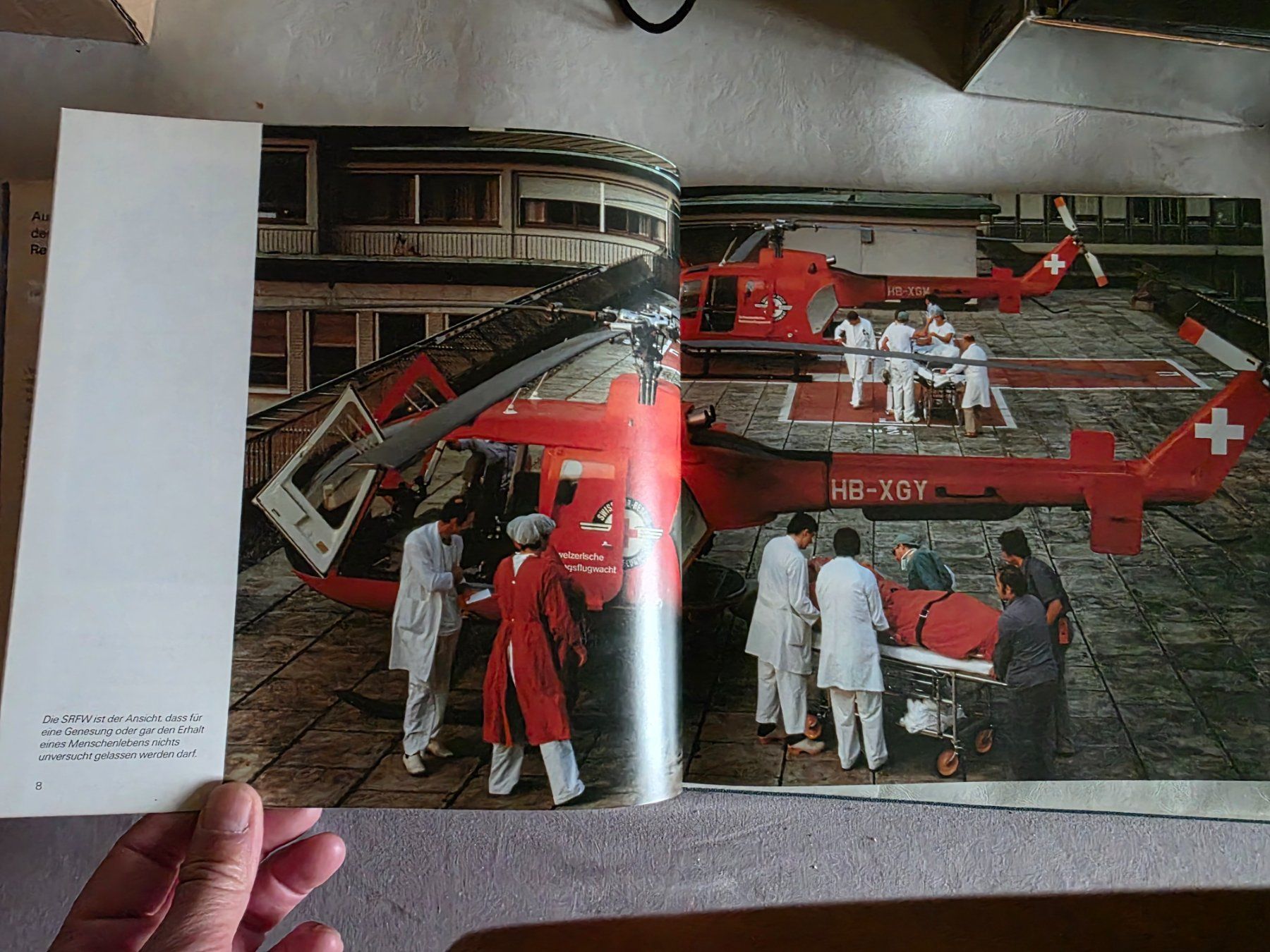 Libri: Rettungsflugwacht REGA - Buch Ex Libris - 1982 – Usato da Walterswil BE venduto da Lonitti 8