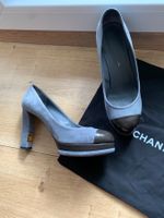 Schuhe mit Absatz, Pumps Chanel Sandalen grey