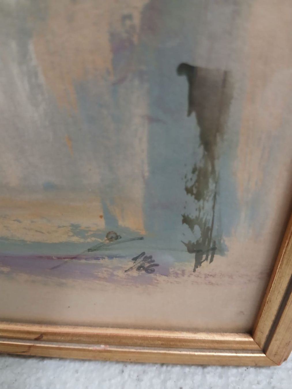 Dipinti: Signiertes Aquarell. – Usato da Mellingen venduto da PieZ 2