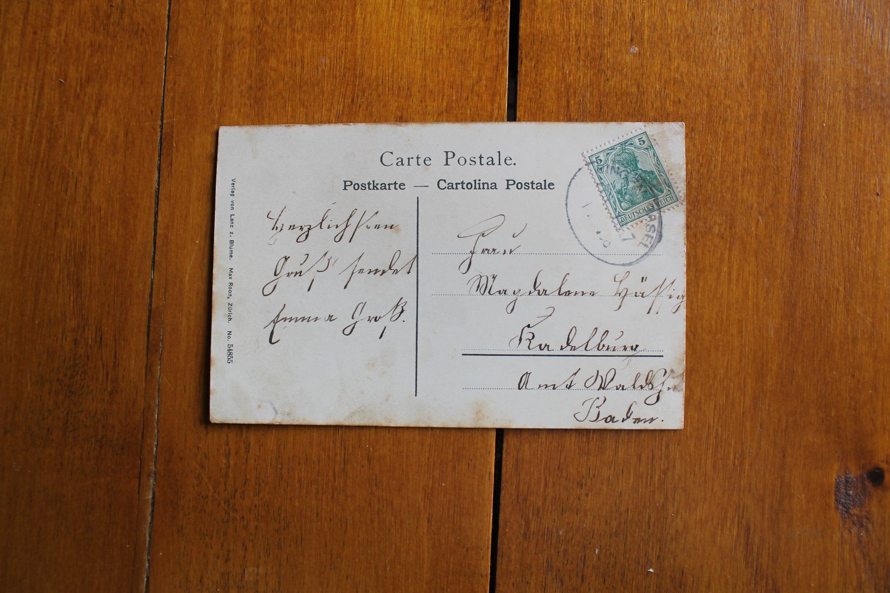 Cartoline postali: AK Gruss aus Wilchingen – Usato da Oftringen venduto da kambodo 1