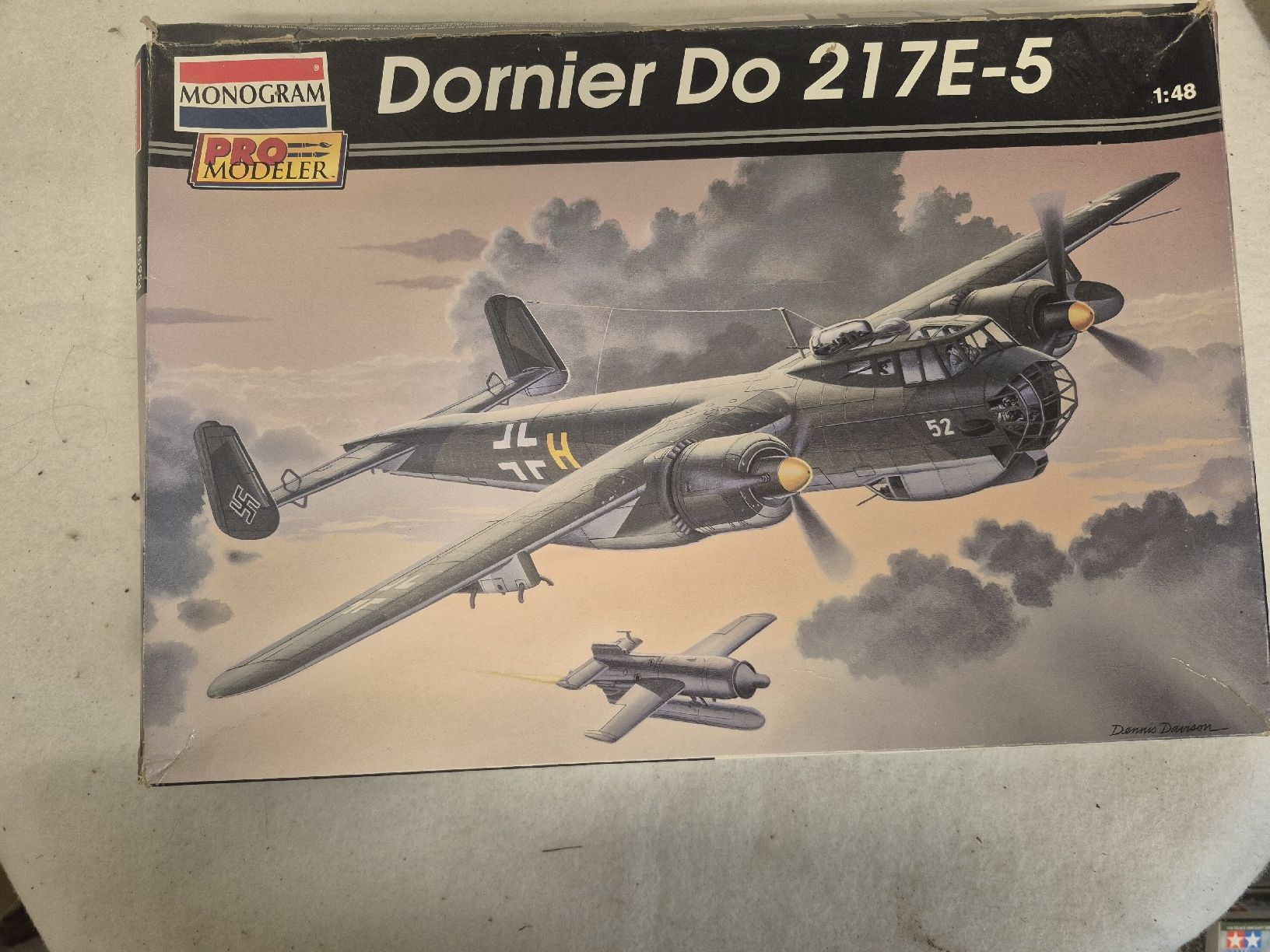 Kits de montage: Monogram Dornier Do 217E-5 1:48 Modellbausatz  – D'occasion à Wald ZH par recher67