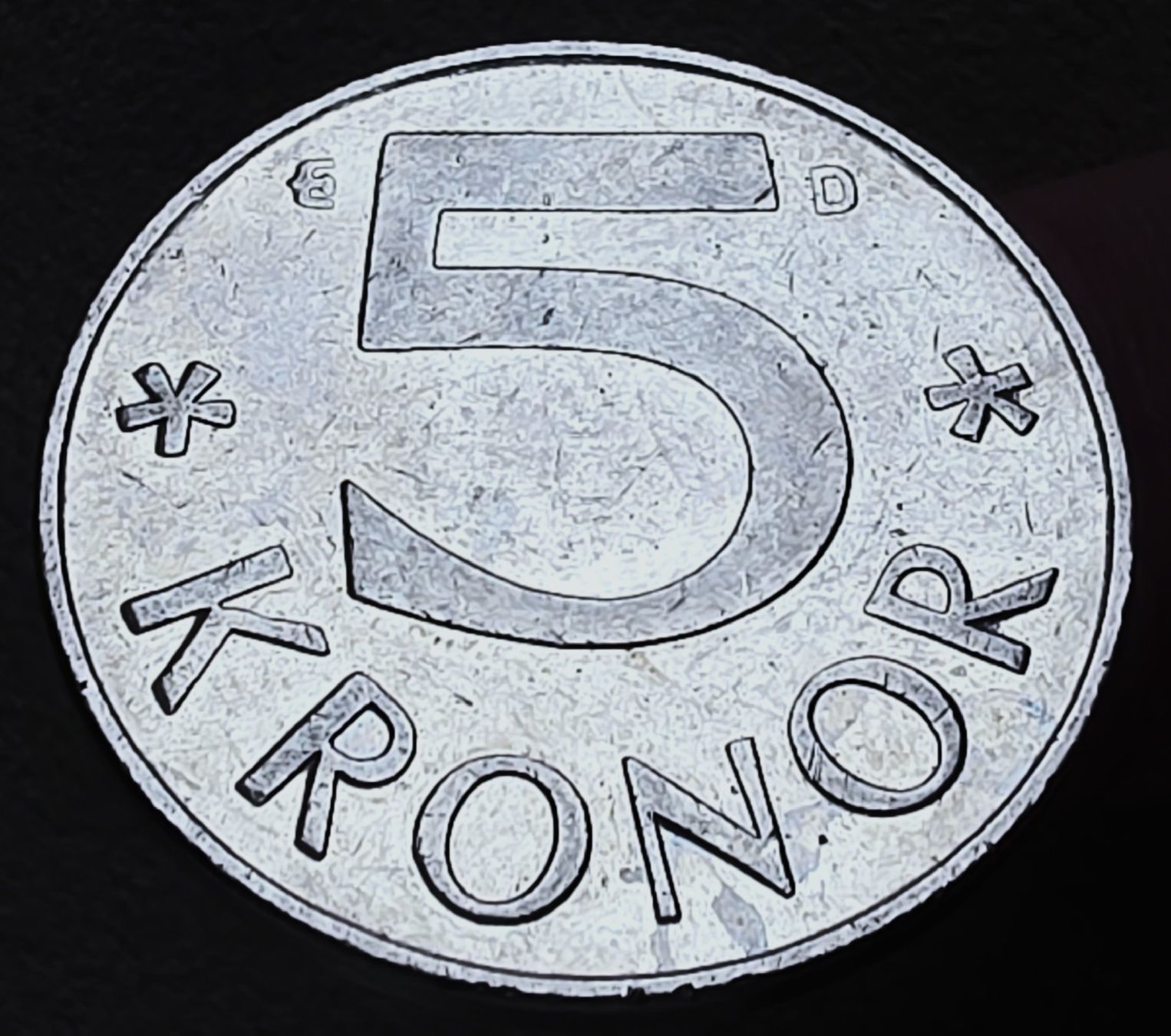 Tutti le monete: SCHWEDEN 5 KRONOR 1990 – Usato da Winterthur venduto da Creso70