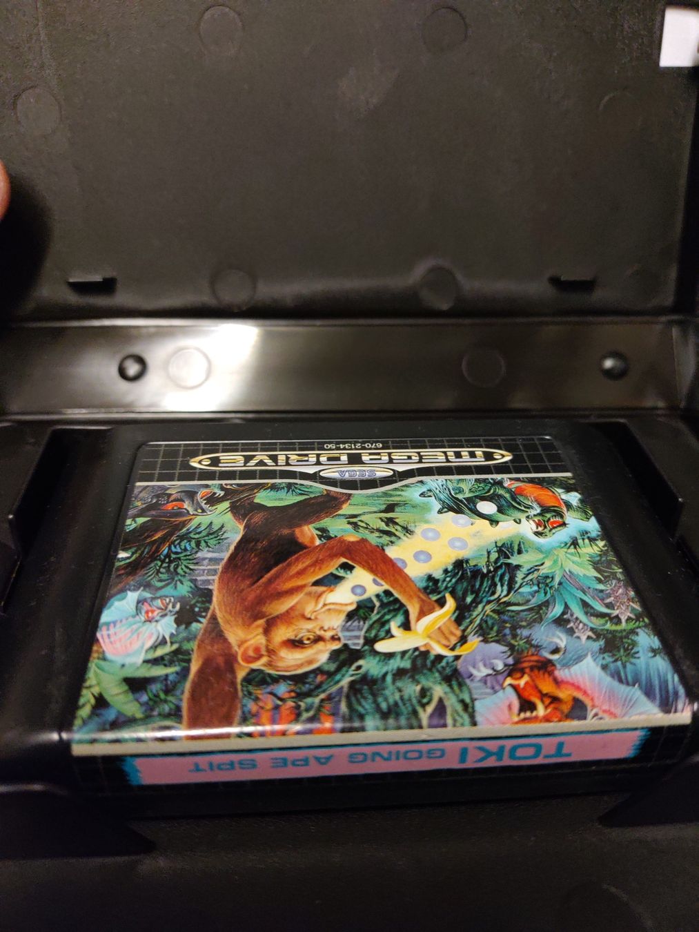 Sega Spiele: Jeu Mega Drive Toki Going Ape Spit 16-Bit Cartridge – Gebraucht aus Fribourg von PastGame 2
