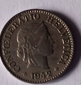 Tutti le monete: Seltene Schweizer 5 Rappen Münze 1942 – Usato da Ebnat-Kappel venduto da blazzi