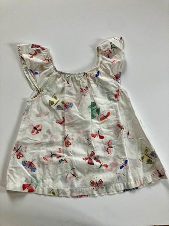 H&M Top mit Schmetterlingen, Gr. 128