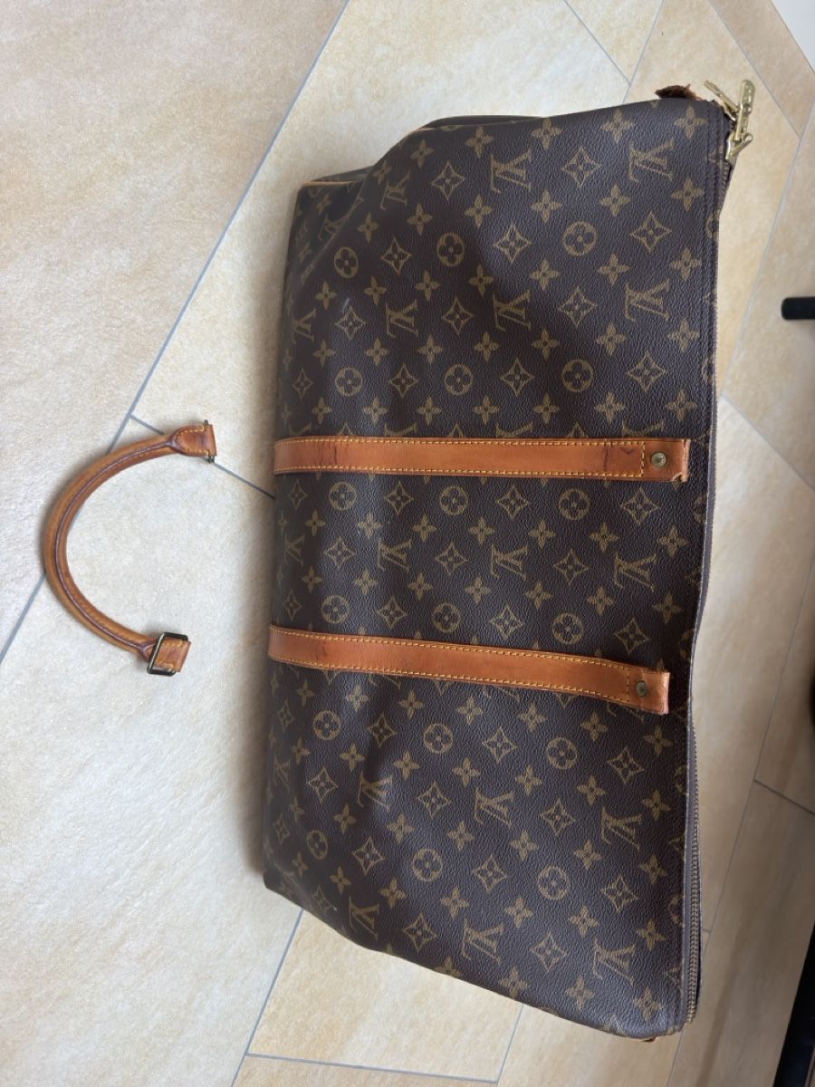 Louis Vuitton Taschen: Louis Vuitton Keepall 55 Monogram Reisetasche – Defekt aus Ettingen von leo_wg75 1