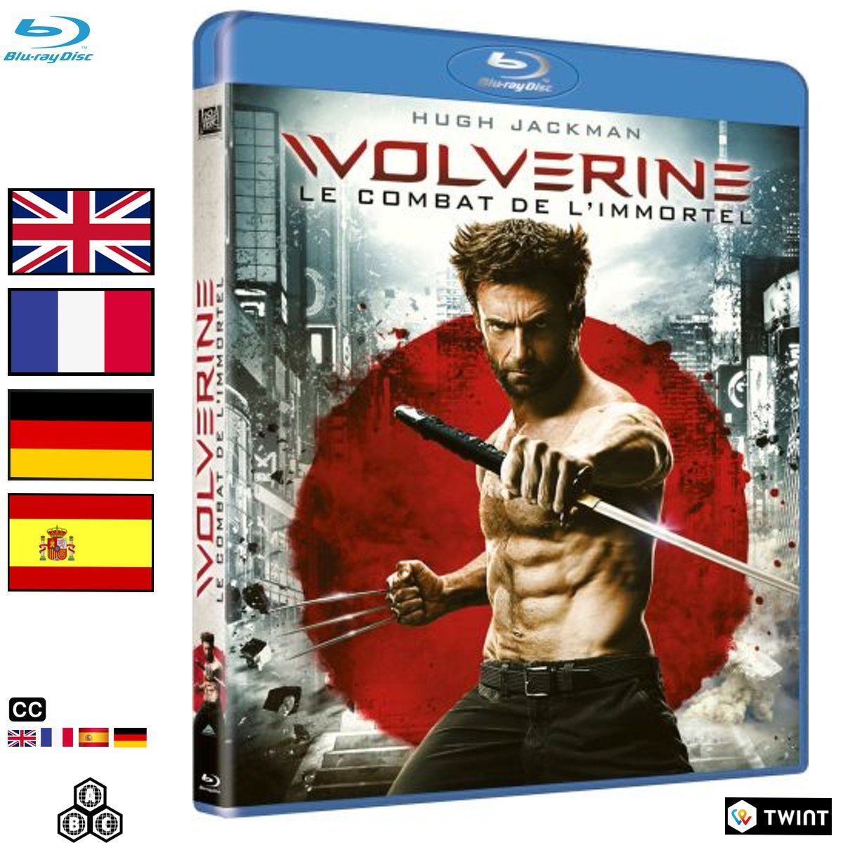 Tutti i DVDs: Blu-ray Wolverine : Le combat de l'immortel (2013) – Usato da Semsales venduto da __Florian__