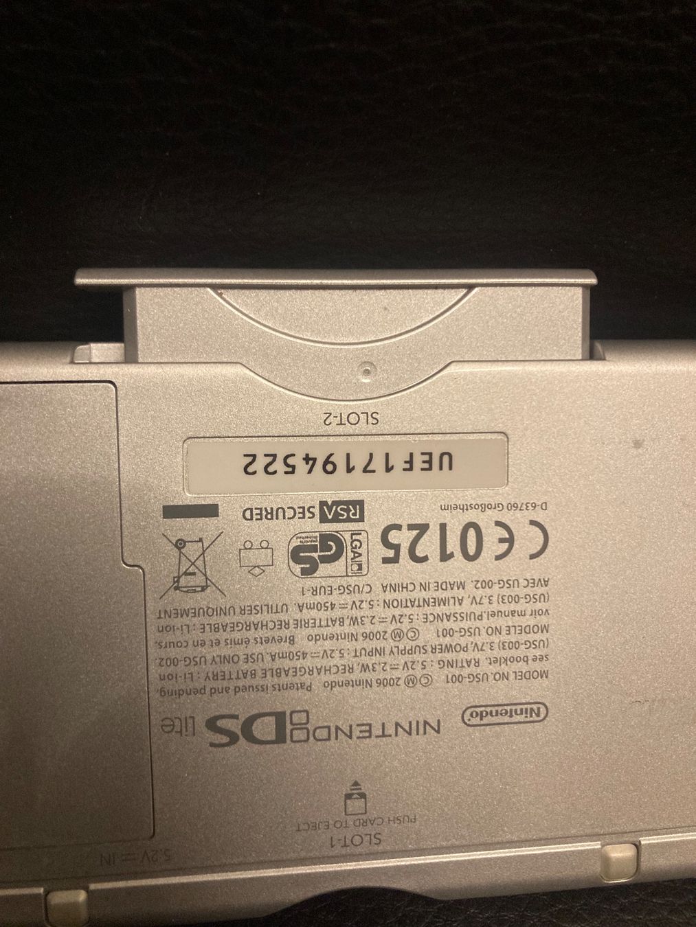 Nintendo Console: Nintendo DS Lite Silber Mint!! – Nuovo (secondo la descrizione) da Bern venduto da TotheMoonnn 4