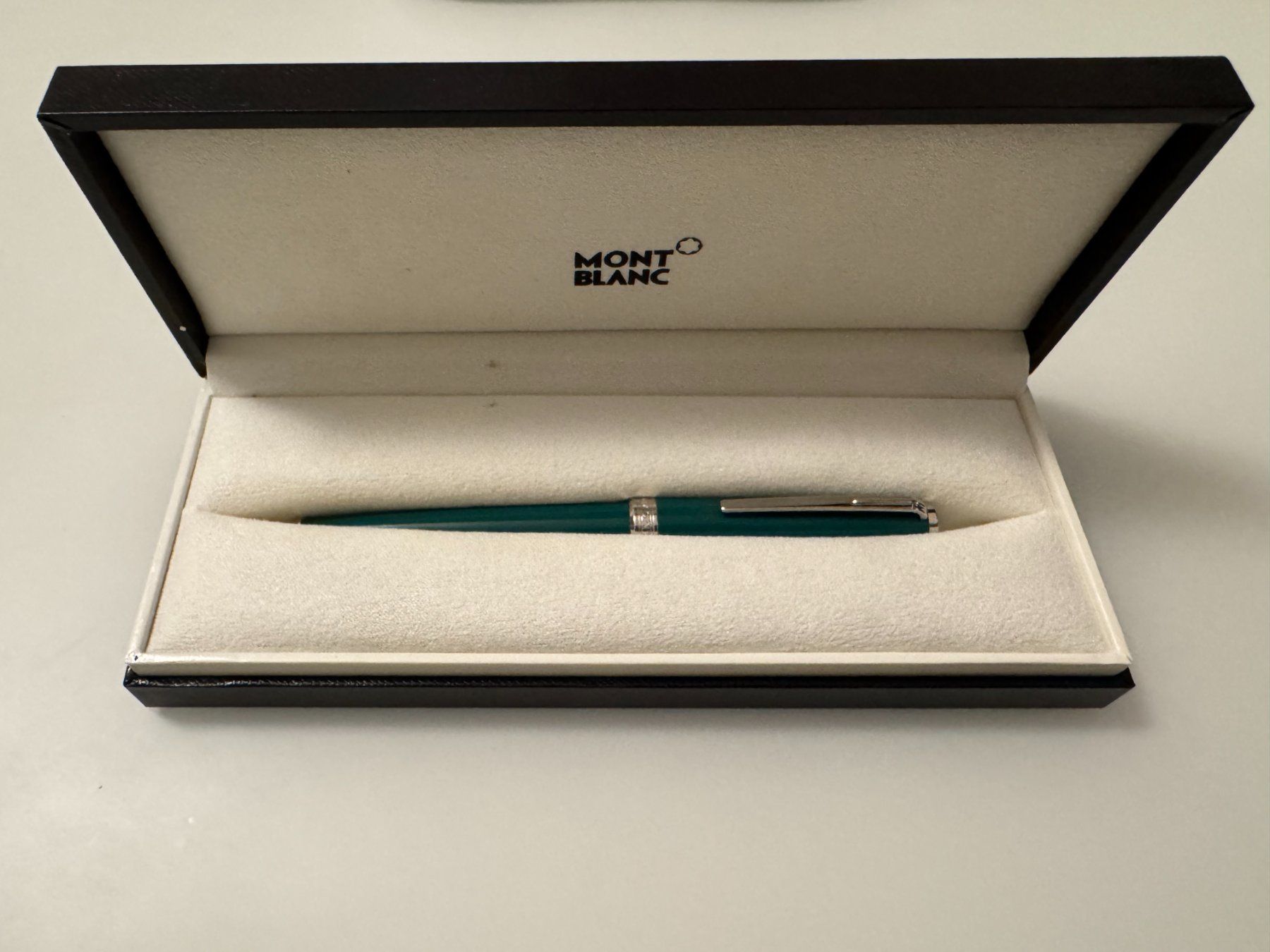 Montblanc Penna & Evidenziatori: Montblanc Stylo Roller PIX Vert Foncé – Usato da Nyon venduto da staitroo