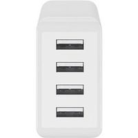 GOOBAY Netzteil / Ladestecker USB Type-A 4fach