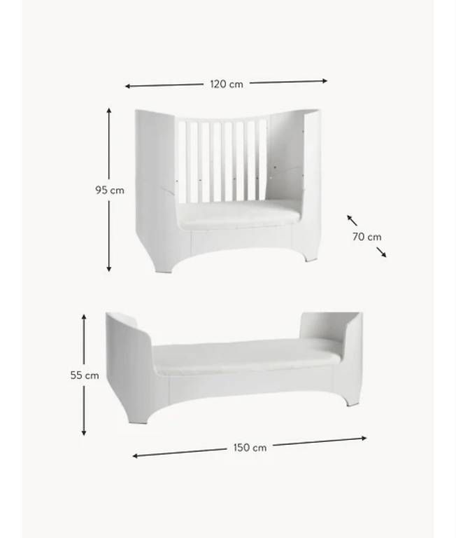 Letti: Leander Holz-Baby-Bett – Usato da Zürich venduto da erl_qtz8 3