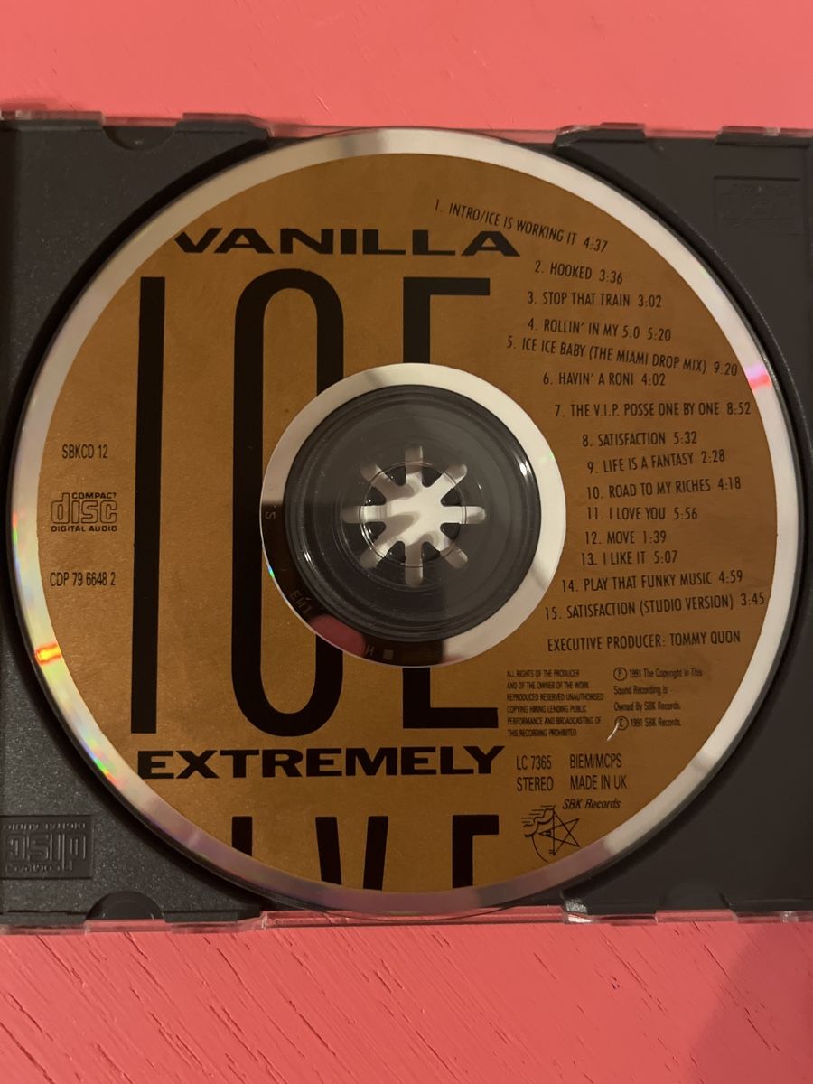 CD: Vanilla Ice - Extremely Live – Usato da Lützelflüh-Goldbach venduto da Deiv4 3