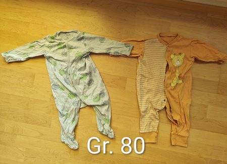Pijamas, lang, Grösse 80