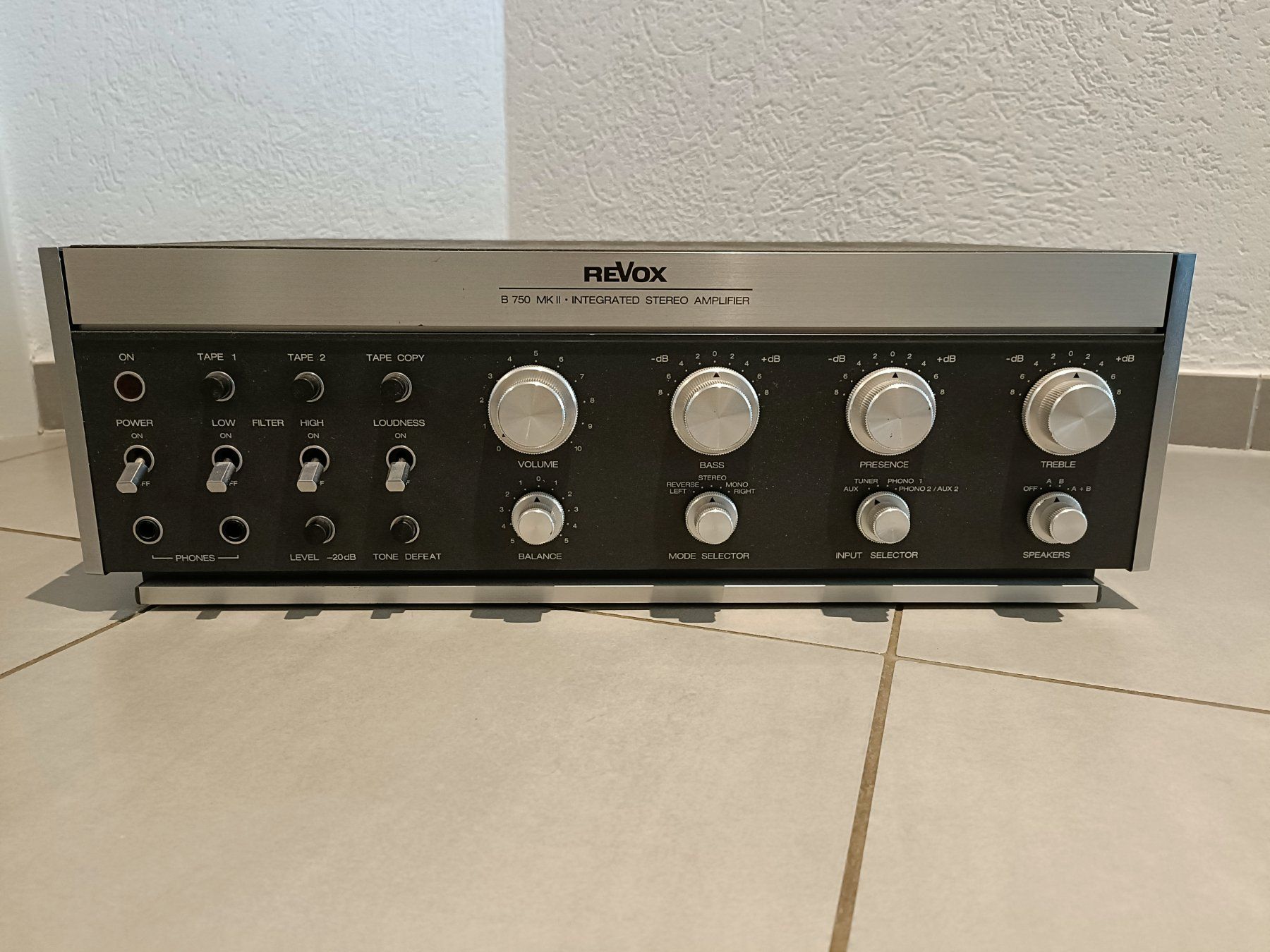 Revox Amplificatori: Amplificateur REVOX B750 mkII – Difettoso da Pampigny venduto da edyschi