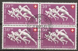 PP 1950, der seltenere 30 Rp Wert, am 1. August 1950 gest.