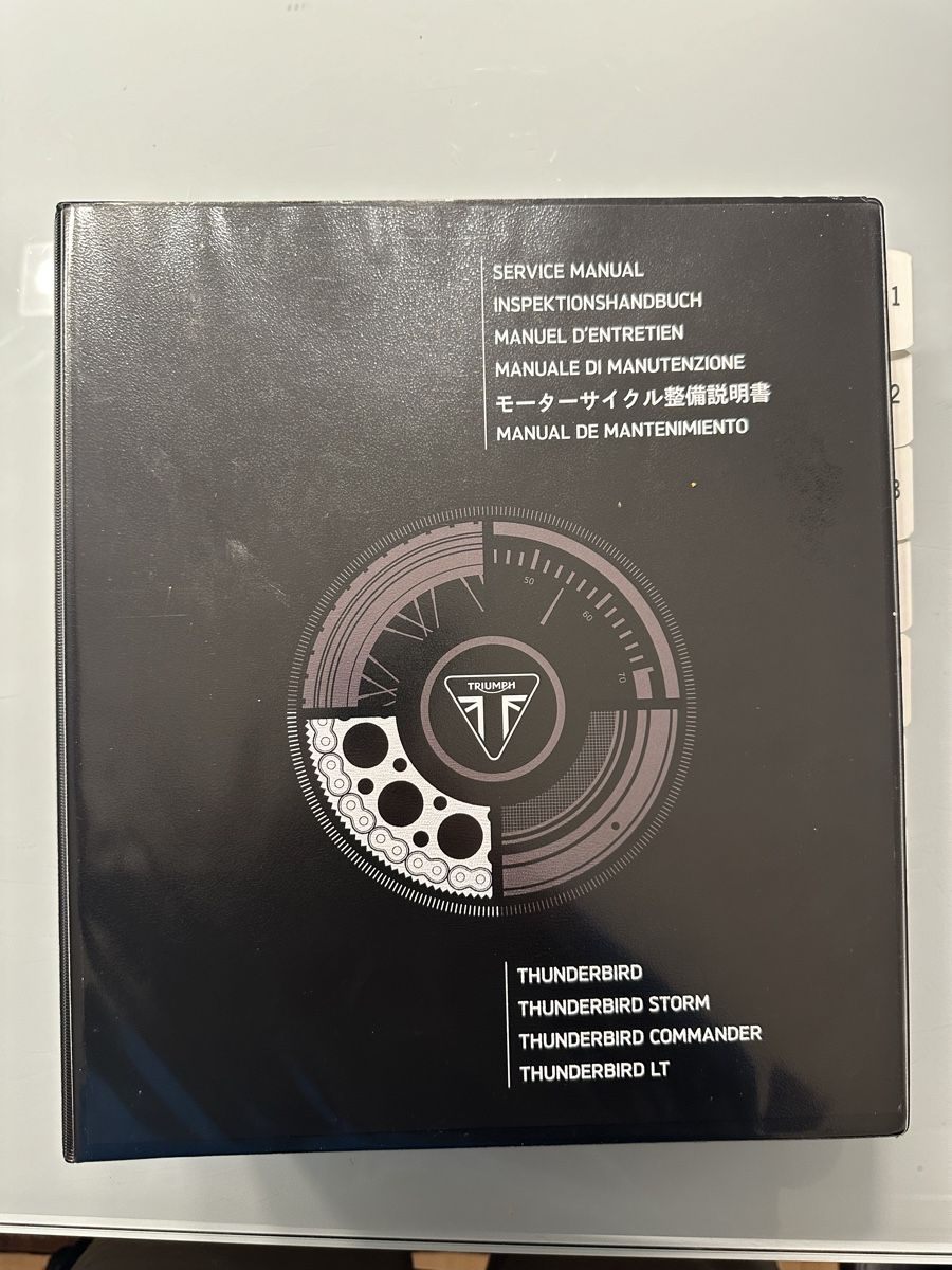 Libri: Triumph Thunderbird   Service Manual – Nuovo (secondo la descrizione) da Mörschwil venduto da Hilbilly