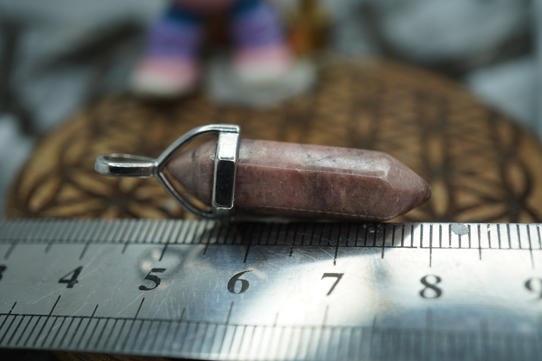 Ciondoli: Rhodonite       Doppelender Anhänger     Ab 1.- – Nuovo e nell'imballaggio originale da Eschenbach SG venduto da topstone 2