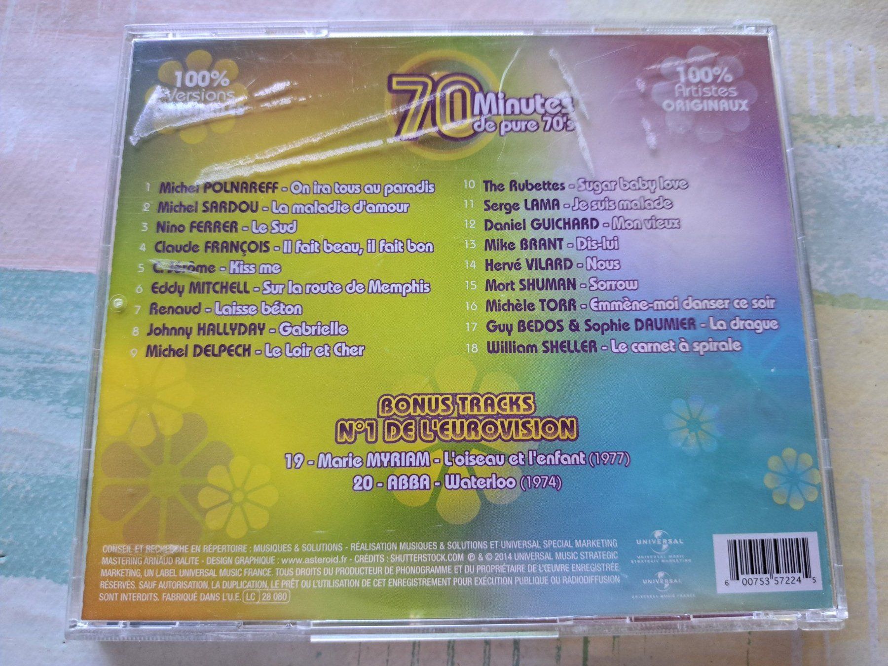 CD: Cd Les années 70 - Les plus grands succès – Usato da Pully venduto da bro_n52j 1