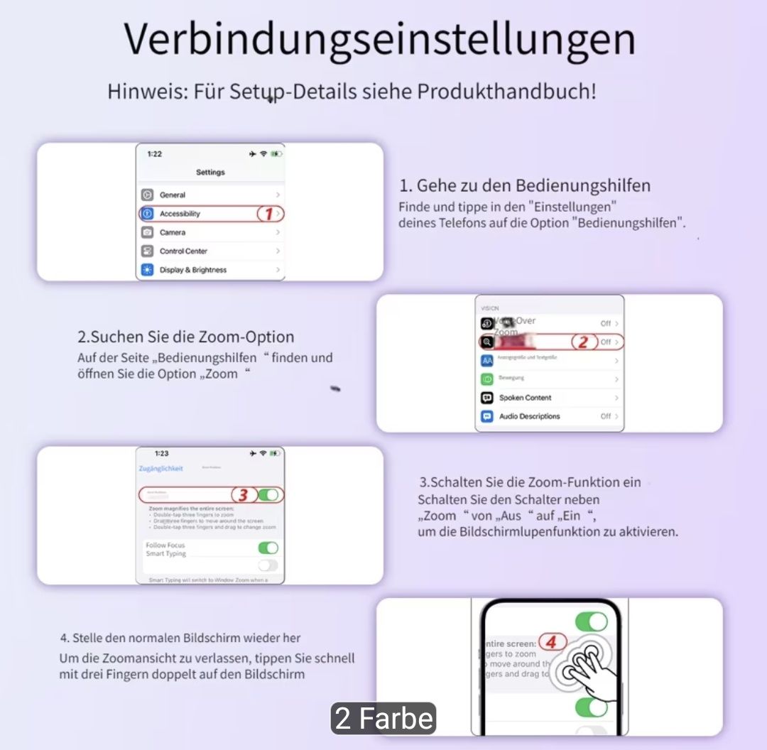 Telecomandi: Multifunktions-Fernbedienung Bluetooth schwarz neu – Nuovo (secondo la descrizione) da Zürich venduto da GorilKing 6