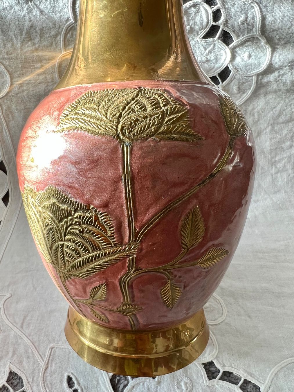 Vasen & Gefässe: Vintage Messing Vase 26cm – Gebraucht aus Frenkendorf von Only1 6