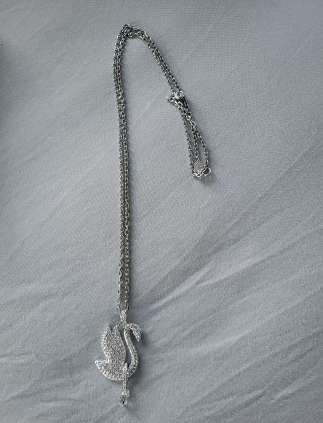 Swarovski Ketten: Swarovski Kette Schwan – Neu (gemäss Beschreibung) aus Sevelen von js6_52jq 1