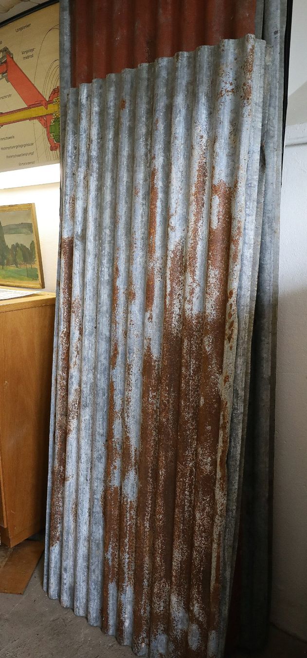 Pareti & Soffitti: 7x Wellblech für Innenverkleidung oder Raumtrenner – Usato da Birrwil venduto da brandschatz_birrwil 2
