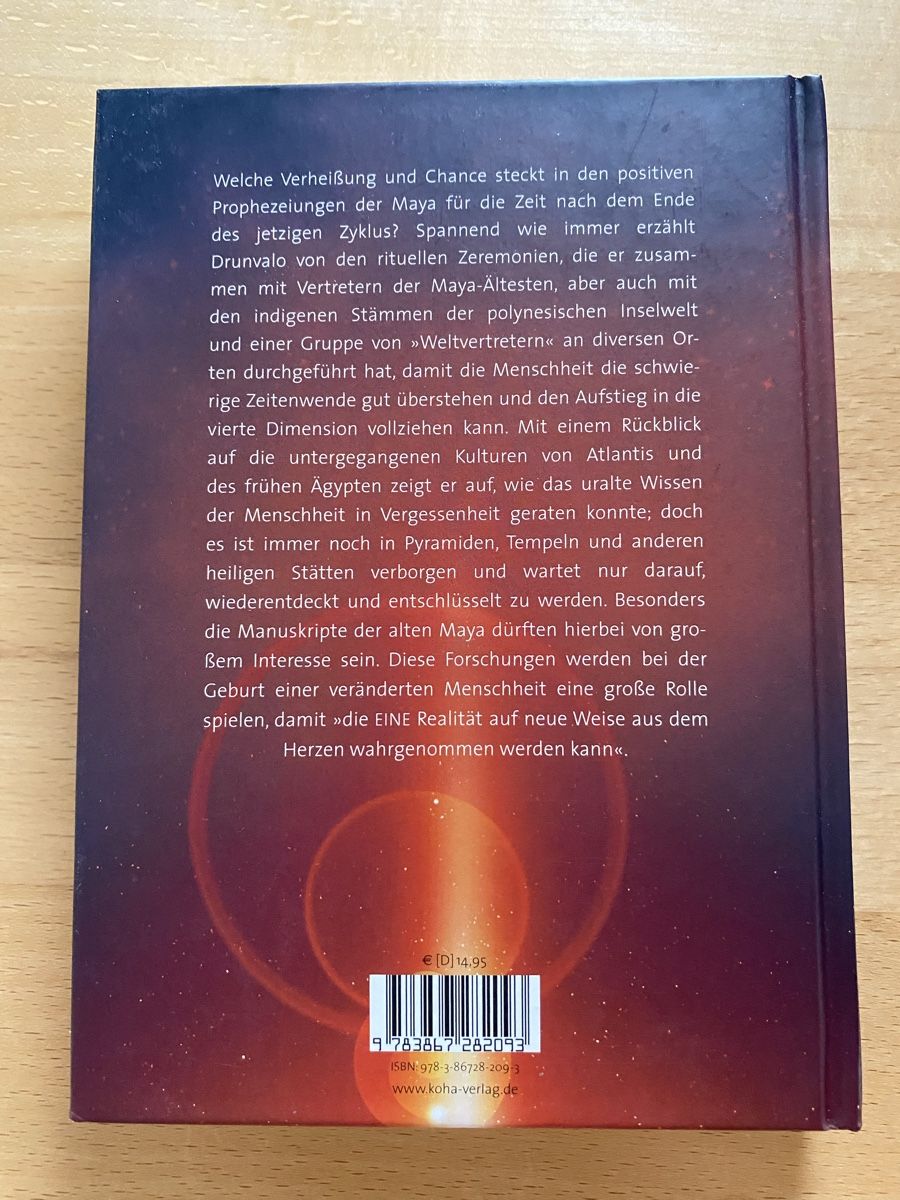 Livres: Ein neuer Zyklus beginnt - Drunvalo Melchizedek – D'occasion à Schwarzenburg par Michellu 1