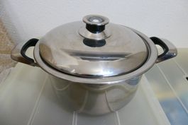 Edelstahl Kochtopf S.L.G Super Capsule Bottom mit Temperatur