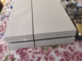 Console SONY PlayStation 4 500GB blanche avec 3 manettes 