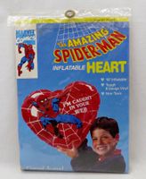 AMAZING SPIDER-MAN INFLATABLE HEART 45 CM. MARVEL 1992